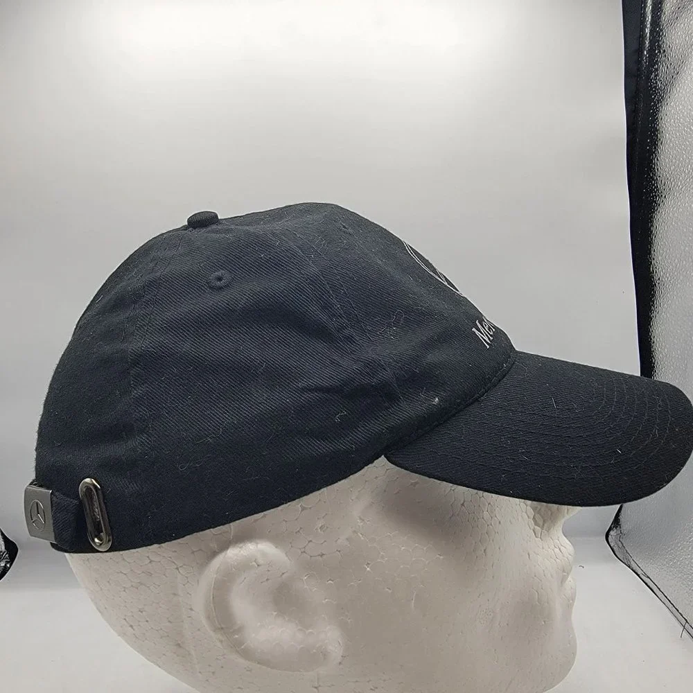 Mercedes Benz Adults Black Baseball Hat Cap Logo Dad Hat Embroidered Casual - Picture 4 of 9